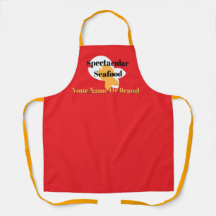 Add Name Spectacular Seafood Red Apron