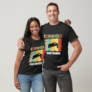 add name team cornhole  T-Shirt