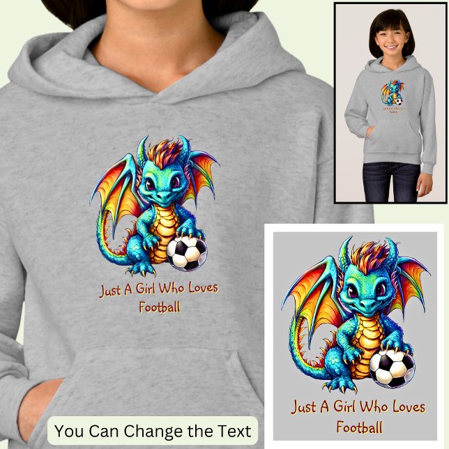 Add Name Text - Dragon - A Girl Who Loves Football (Creator Uploaded)