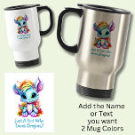 Add Name Text - Just a Girl Who Loves Dragons!    Travel Mug<br><div class="desc">Add a Name  or Change Text  - Just a Girl Who Loves Dragons - -  See my store for lots more great Dragon Gift Ideas</div>