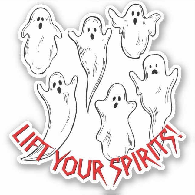 Add Name Text, Lift Your Spirits, Phrase Saying    (Front)