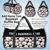 Add Name Text, Tom's Baseball Gear