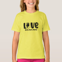 Add Names or Text, Guinea Pig LOVE on 