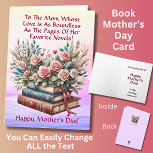 Add Names, To The Mum Whose Love Is Boundless      Card
