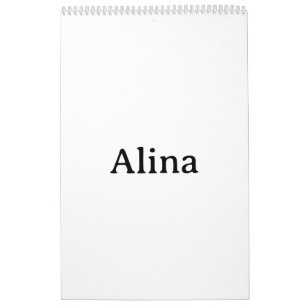 add own design 17" x 11" Single Page Medium White Calendar