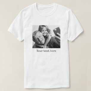 Add Own Text Custom Photo Upload Design Your Own T-Shirt