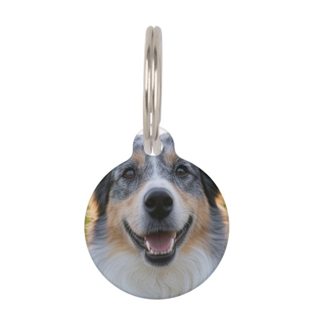Add Pet Photo Customise Tag (Front)