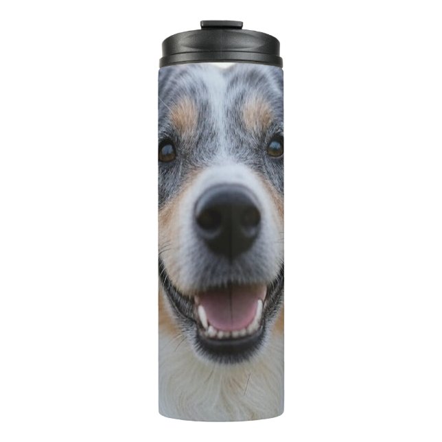 Add Pet Photo Customise Thermal Tumbler (Front)