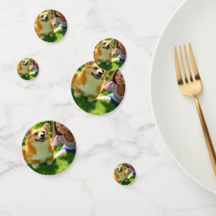 Add Pet Photo Personalise Customise Confetti