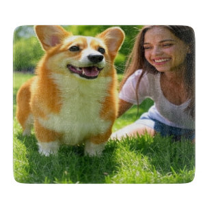 Add Pet Photo Personalise Customise Cutting Board