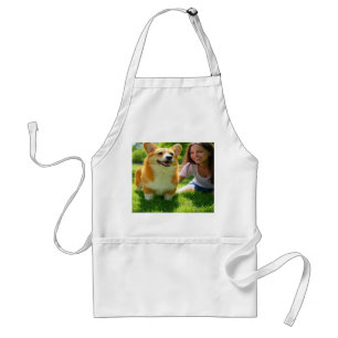 Add Pet Photo Personalise Customise Standard Apron