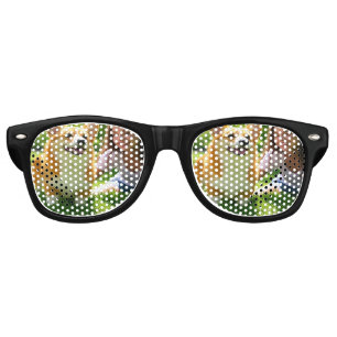 Add Pet Photo Personalize Customize Retro Sunglasses