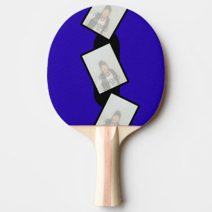 Add Photo Blue Ping Pong Paddle