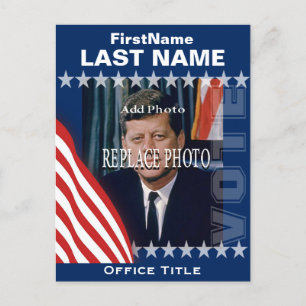 Add Photo Campaign Template Postcard