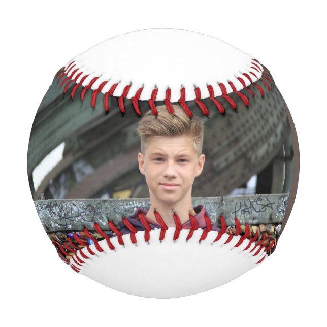 ADD PHOTO CUSTOM BASEBALL GIFT (Front)