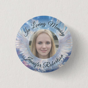 Add Photo Custom Memorial 3 Cm Round Badge