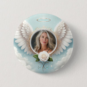 Add Photo Custom Memorial 6 Cm Round Badge