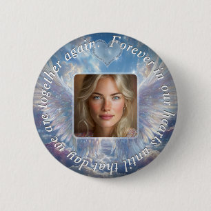 Add Photo Custom Memorial 6 Cm Round Badge