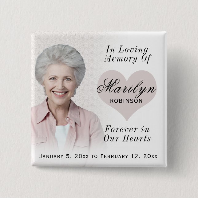 Add Photo Custom Memorial Button (Front)