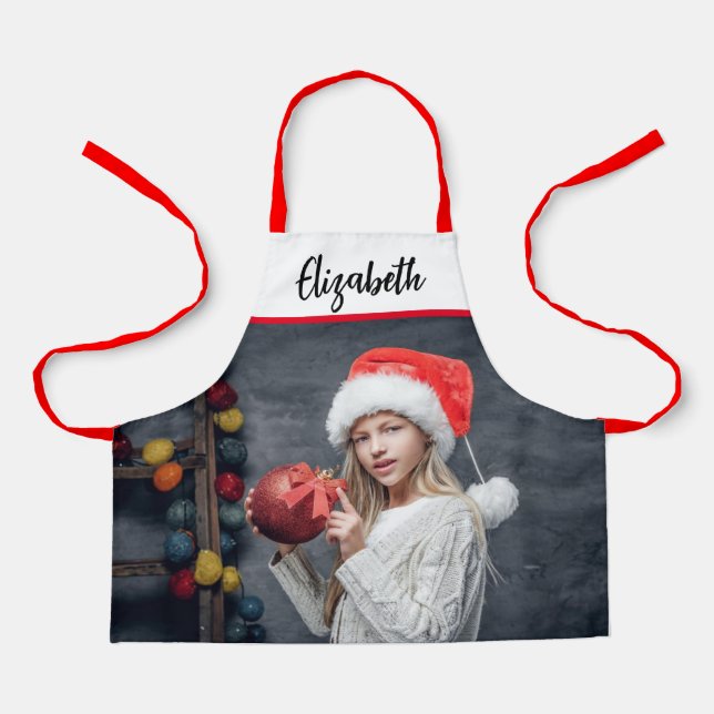 Add Photo Customise Apron (Front)