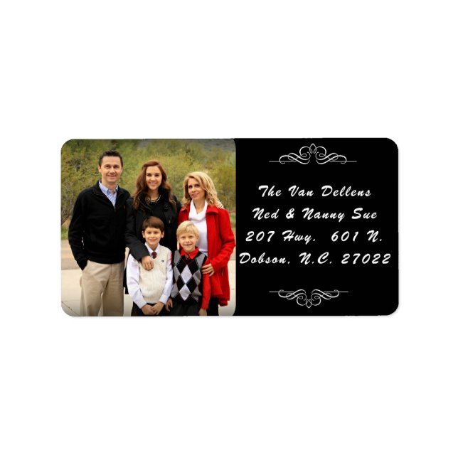 ADD PHOTO* LABEL (Front)