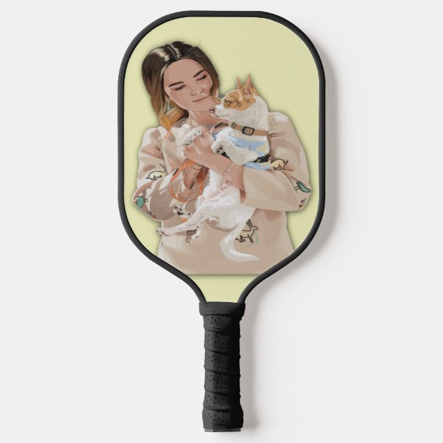 Add Photo Personalise Pickleball Paddle (Front)