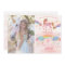 Add Photo Rainbow Unicorn Birthday Invitation