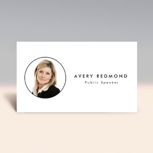 Add Photo Template Insert For Professionals White