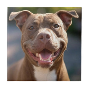 Add Pit Bull Photo Customise Tile