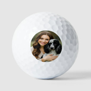 Add Poddle Photo Personalise Customise Golf Balls