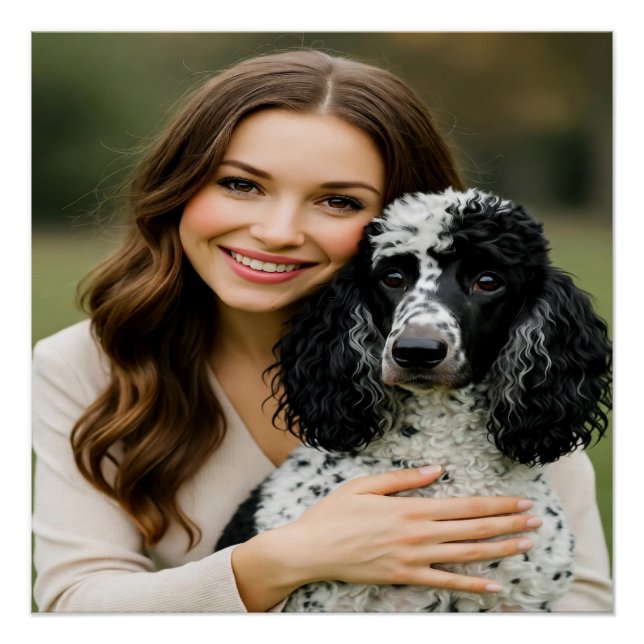 Add Poddle Photo Personalise Customise Poster (Front)