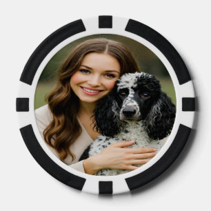 Add Poddle Photo Personalize Customize Poker Chips