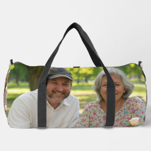Add Retired Photo Customise Duffle Bag