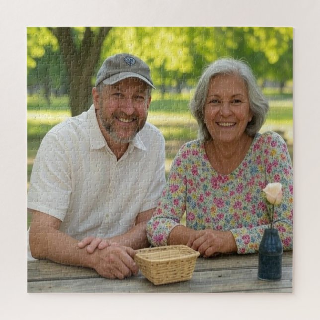 Add Retired Photo Customise Jigsaw Puzzle (Vertical)