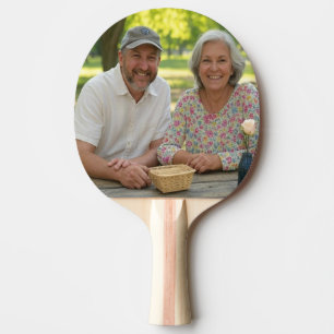 Add Retired Photo Customise Ping Pong Paddle