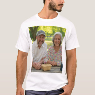 Add Retired Photo Customise T-Shirt