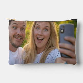 Add Selfie Customise Accessory Pouch