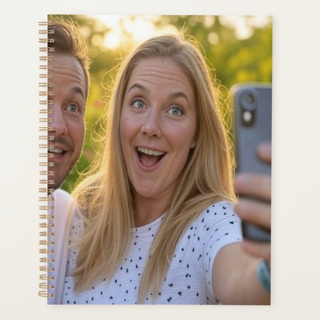 Add Selfie Customise Planner (Front)