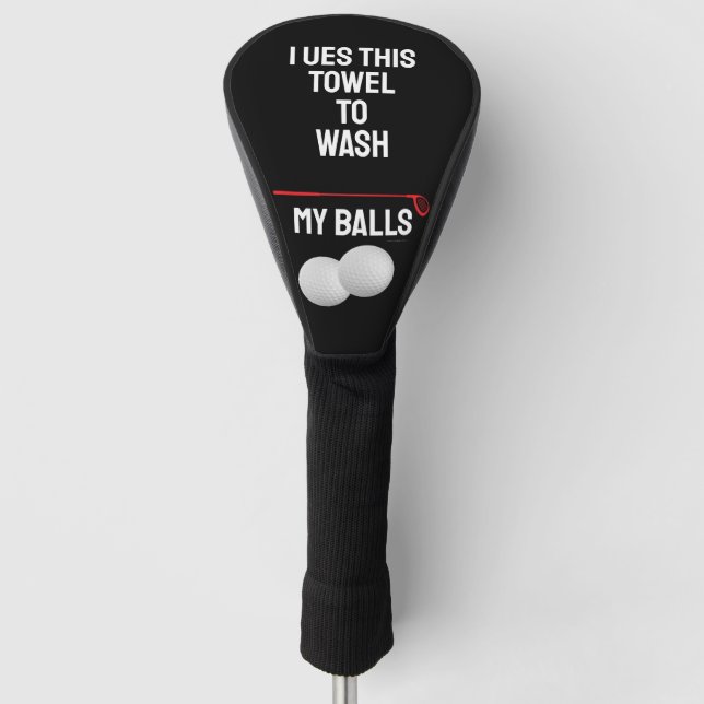 Add Some Flair to Your Bag: Custom Driver Golf Head Cover (Front)