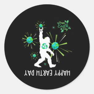 Add Some Humour To Earth Day With A Search For Big Classic Round Sticker