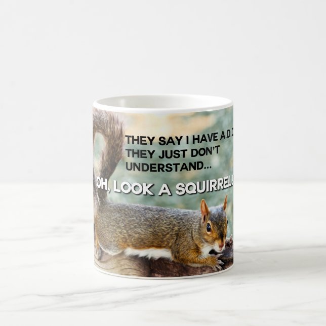 ADD Squirrel Photo Coffee Mug (Center)