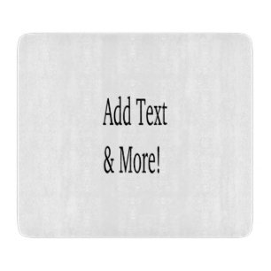 Add Text & More! Customise Your Own Personalised Cutting Board