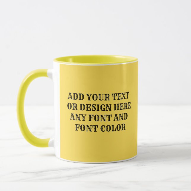 ADD TEXT MUG (Left)