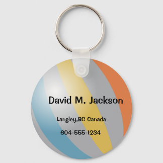 Add text,Name,address Key Ring