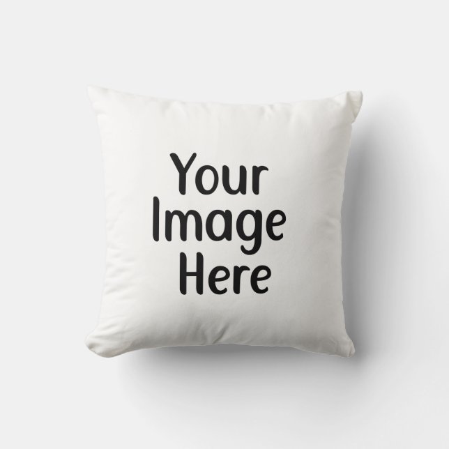 Add Text or Images: Personalised Cushion (Front)
