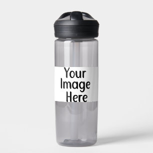 Add Text or Images: Personalised Water Bottle