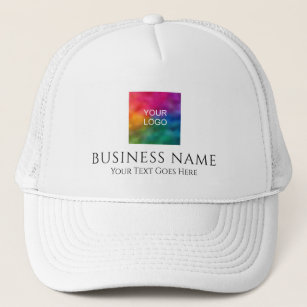 Add Upload Business Company Logo Personalised Trucker Hat
