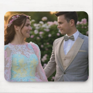 Add Wedding Photo Customise Mouse Pad