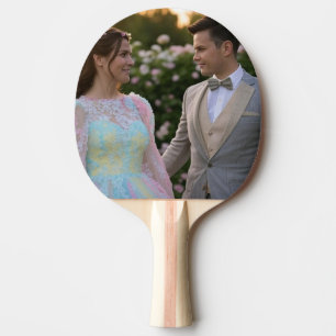 Add Wedding Photo Customise Ping Pong Paddle
