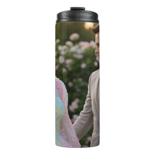 Add Wedding Photo Customise Thermal Tumbler